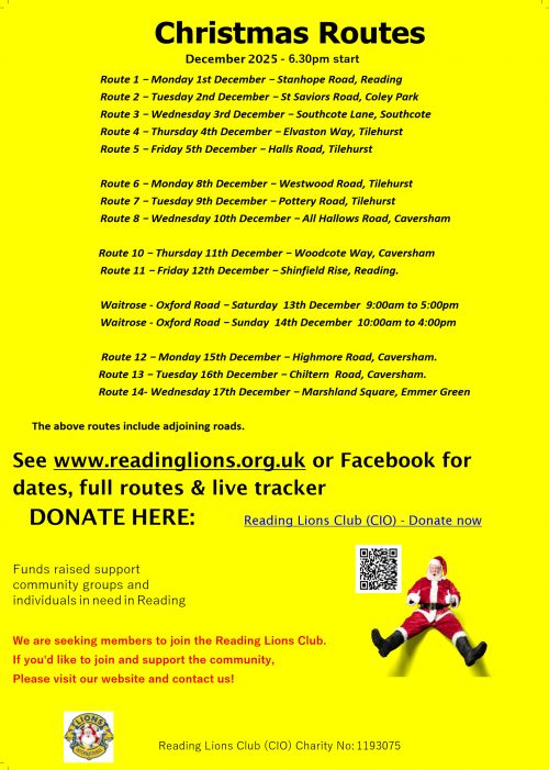 Santa Routes 2025 Santa Routes 2025